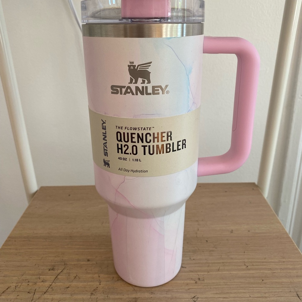 Stanley Cup, cotton candy colors, pink and blue, never used